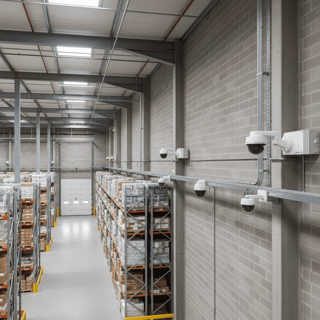 Warehouse CCTV + Intrusion Integration 900x650